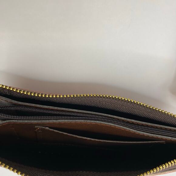 2/$30‎ Ole Mandala Boho Tribal Wristlet Wallet Orange Geometric Hippie NWT - Picture 7 of 7